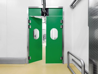 ZP5 - dveřní křídla v zeleném provedení